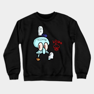 Squidward Pixel Crewneck Sweatshirt